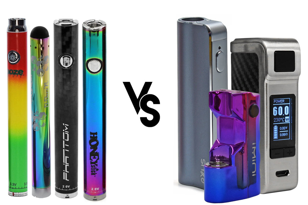 Box Mod Vape versus 510 Thread Battery
