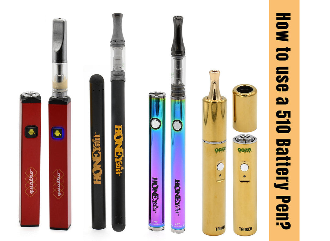 How to use a 510 Battery Pen?