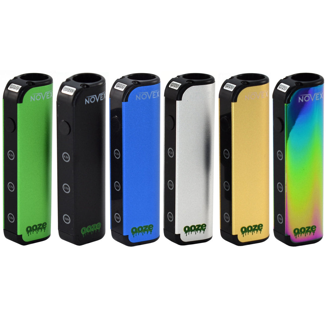 Novex Ooze Vape Batteries For 510 Cartridges Manual