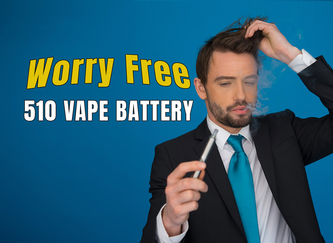The Worry Free 510 Vape Battery