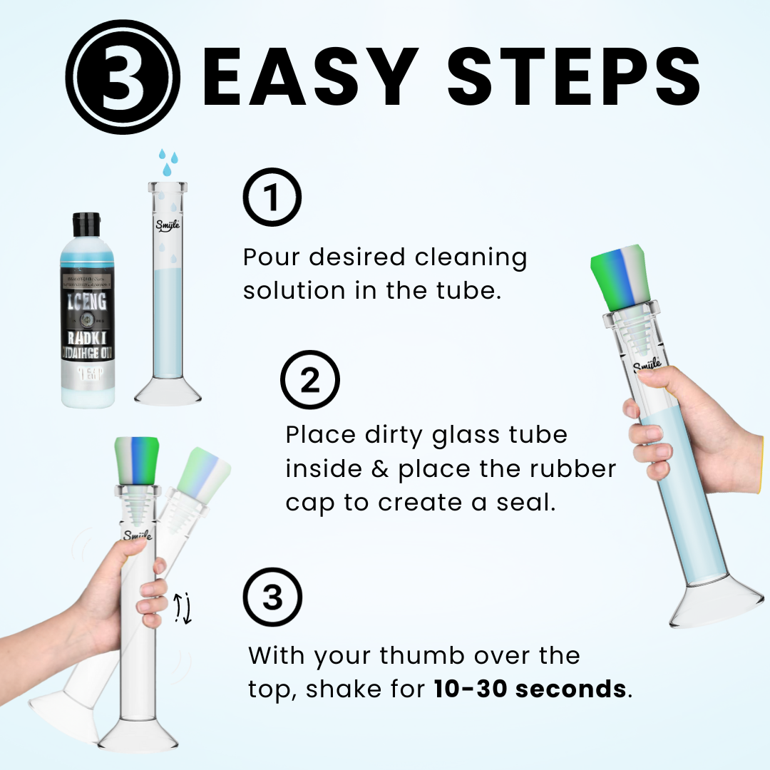 Smyle Labs Downstem Soaker Glass Cleaner Resin Remover