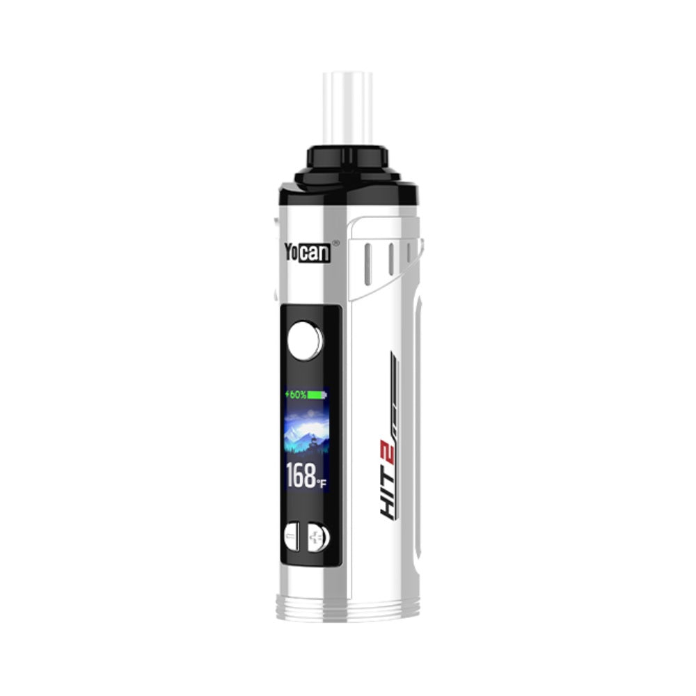 Yocan Hit 2 Dry Herb Vaporizer in Silver