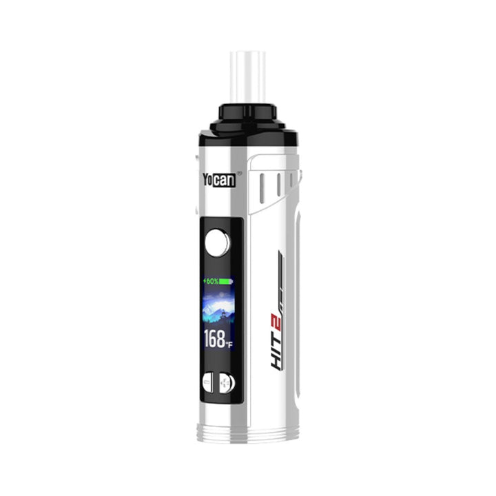 Yocan Hit 2 Dry Herb Vaporizer in Silver