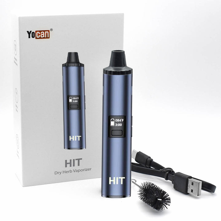 Yocan HIT Dry Herb Vaporizer Pen Battery  Yocan Blue  