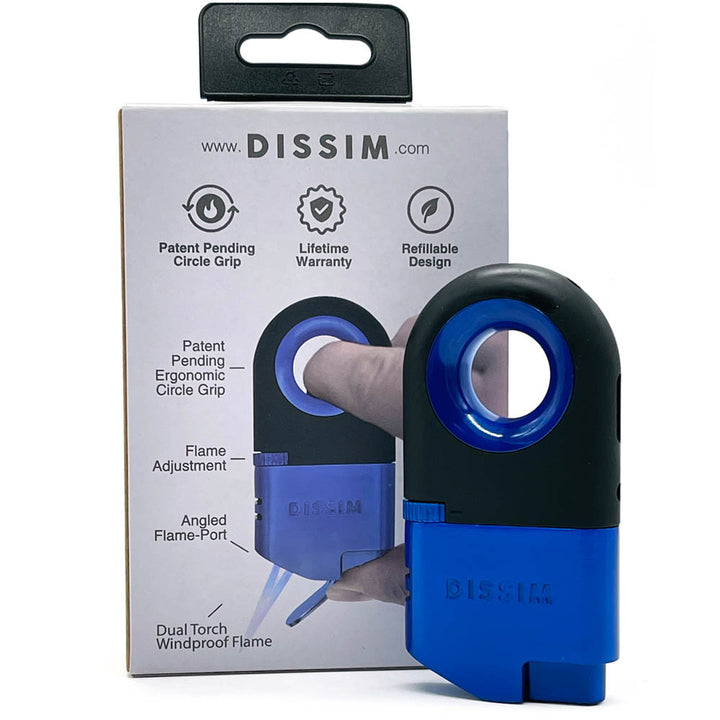 Dissim Dual Torch Dab Lighter with Inversion Technology Lighters Dissim   