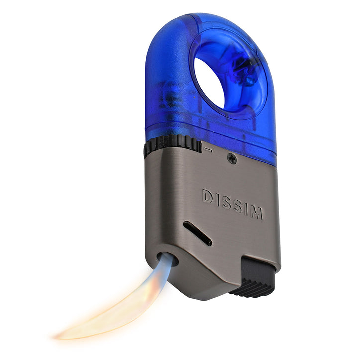 Dissim Sport Butane Soft Flame Pipe Lighter Lighters Dissim Blue  