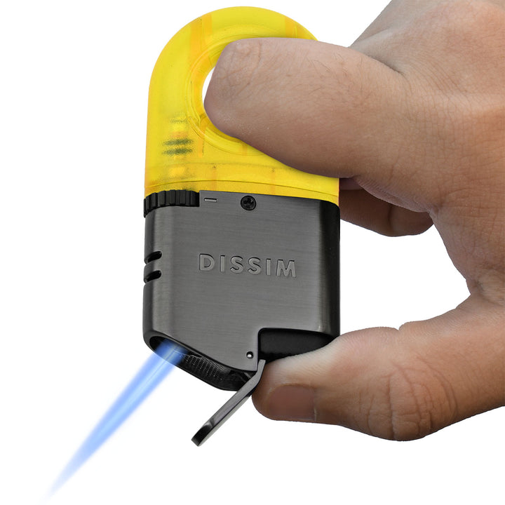 Dissim Sport Butane Torch Lighter Lighters Dissim Yellow  