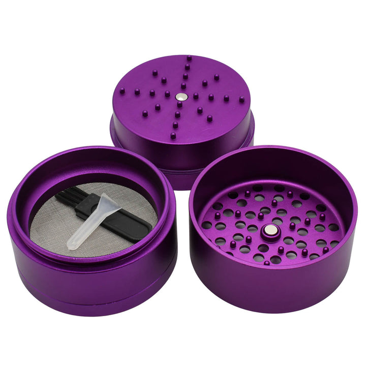 Stache Grynder - 4PC Dry Herb Grinder Herb Grinder Stache   