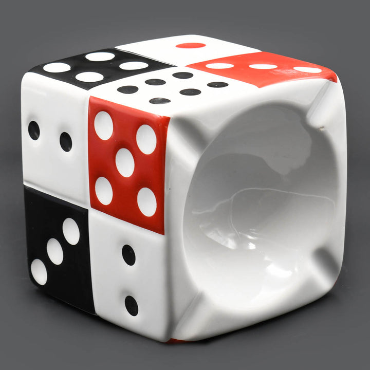 Ceramic Cube Ashtray  Ceramic Cube Ashtray   