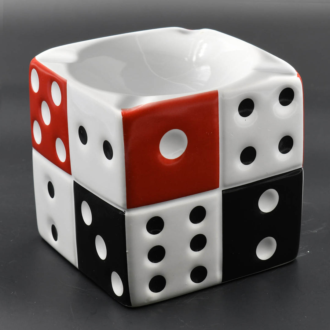 Ceramic Cube Ashtray  Ceramic Cube Ashtray   