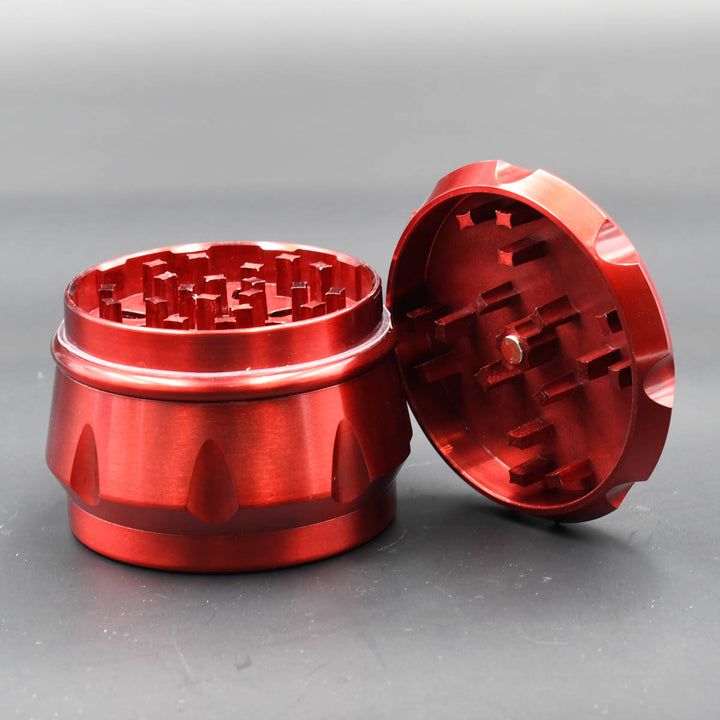 Sharpstone 4-Piece Aluminum Metal Grinders with Scraper Glass Pipes SharpStone   