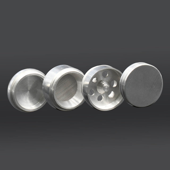 4-Piece Small Metal Grinders Glass Pipes Grinders   
