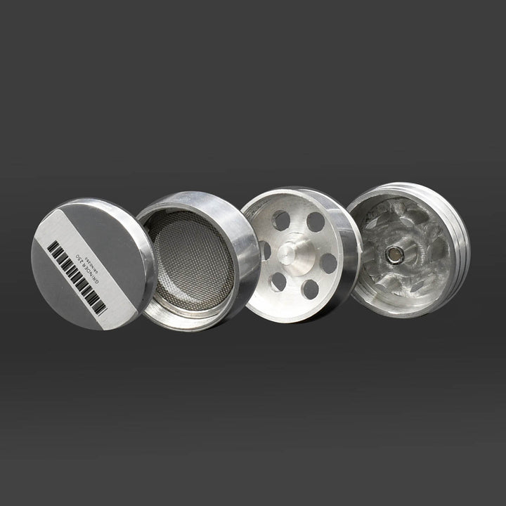 4-Piece Small Metal Grinders Glass Pipes Grinders   