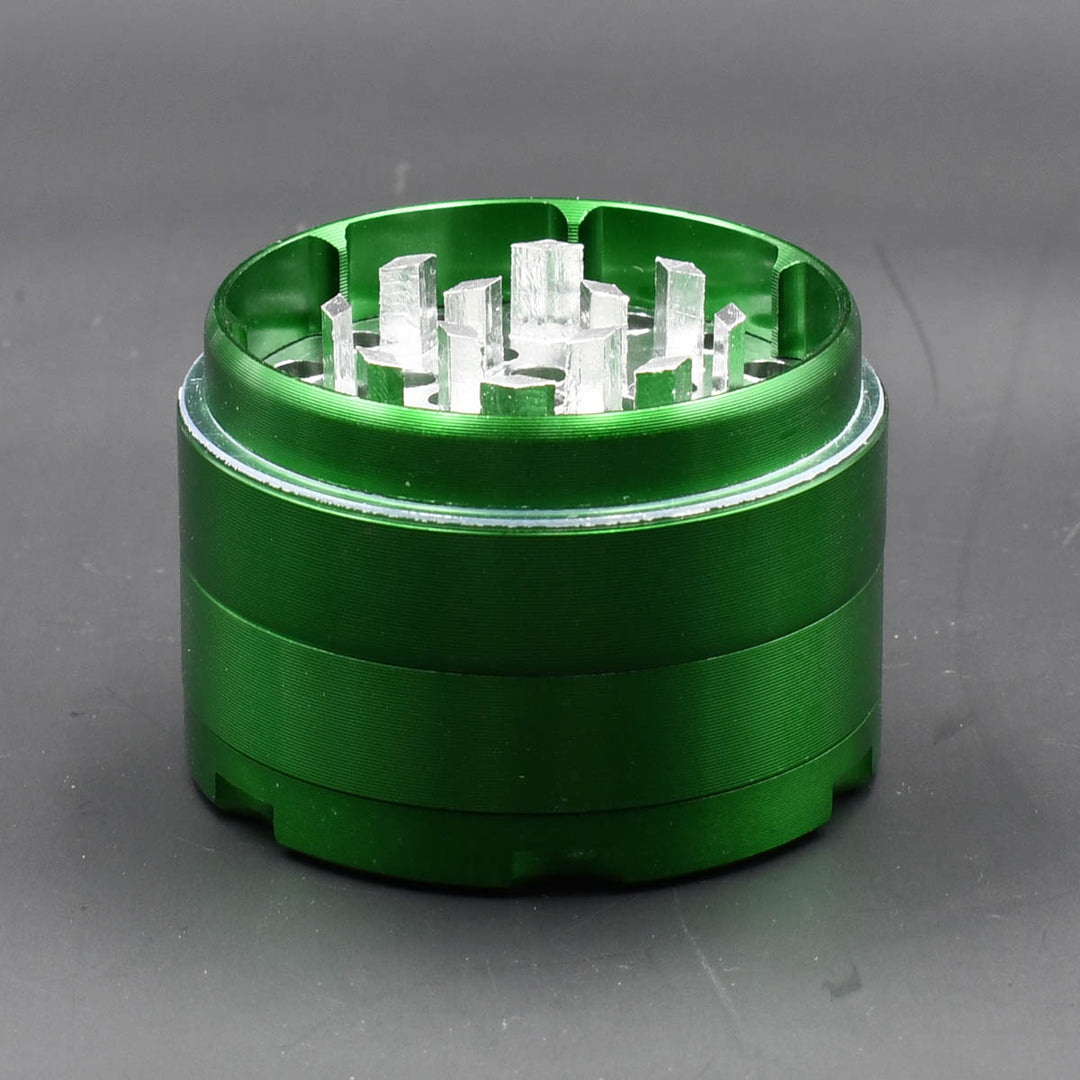 4-Piece Metal Grinders with Scraper Glass Pipes Grinders   