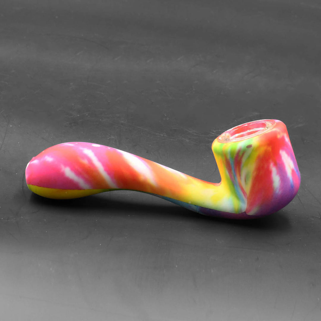 Silicone Sherlock Hand Pipes Silicone Pipes Vapebatt   