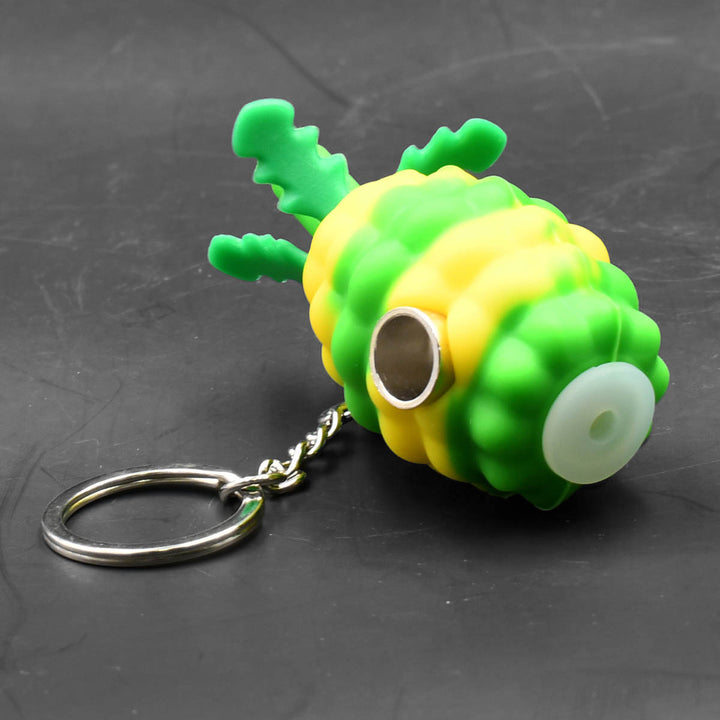 Silicone Key Chain Hand Pipes Silicone Pipes Vapebatt   