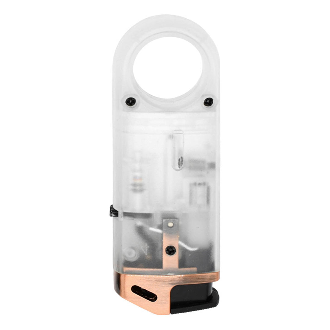 Dissim Slim See-Through Butane Pipe Lighter Lighter Dissim   
