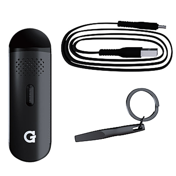 Grenco Science G Pen DASH Dry Herb Vaporizer  VapeBatt Black  