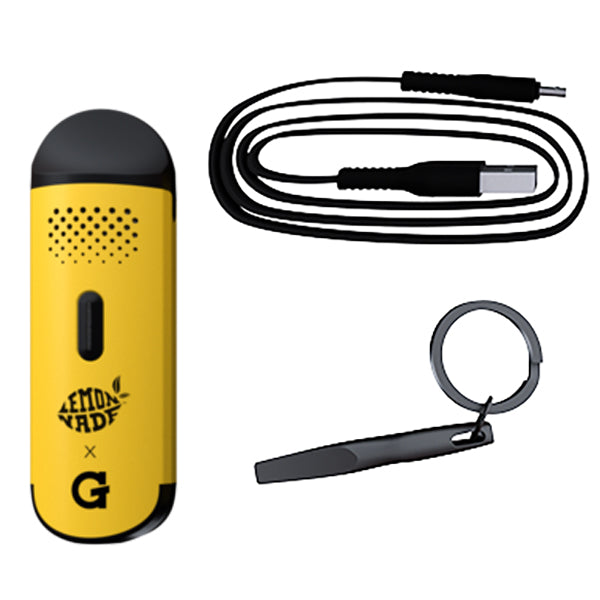 Grenco Science G Pen DASH Dry Herb Vaporizer  VapeBatt Lemonade  