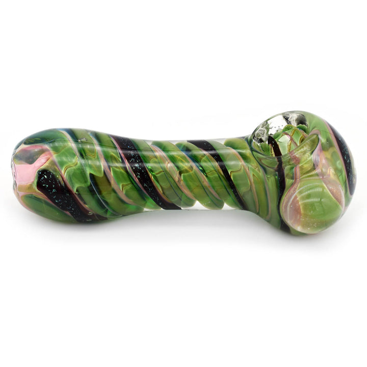 Glass Spoon Pipe - Galaxy Swirl Glass Pipes Vapebatt   
