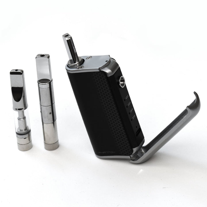 Honeystick Phantom 2-in-1 Squeeze Box Vaporizer  Honeystick BLACK  