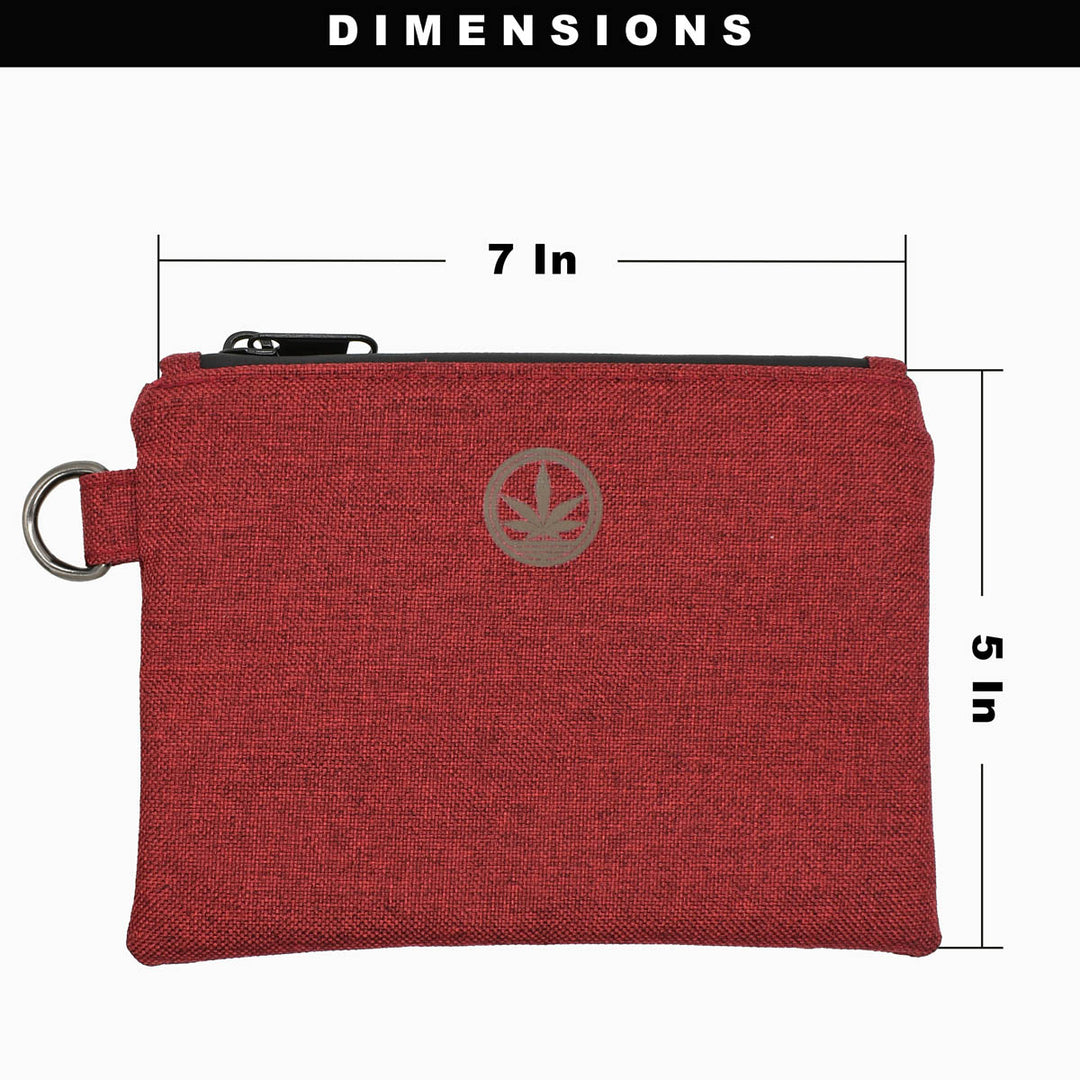 Smell & Water-Resistant Stash Bag - 5"x 7" Smell Proof Bags Honeystick   