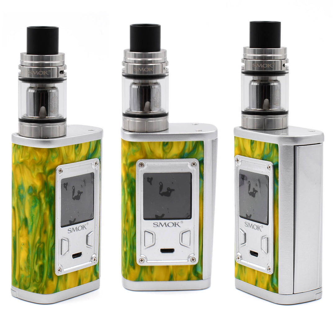 Smok Majesty Vaporizer Kit Box Mod Vape Smok Yellow Resin  