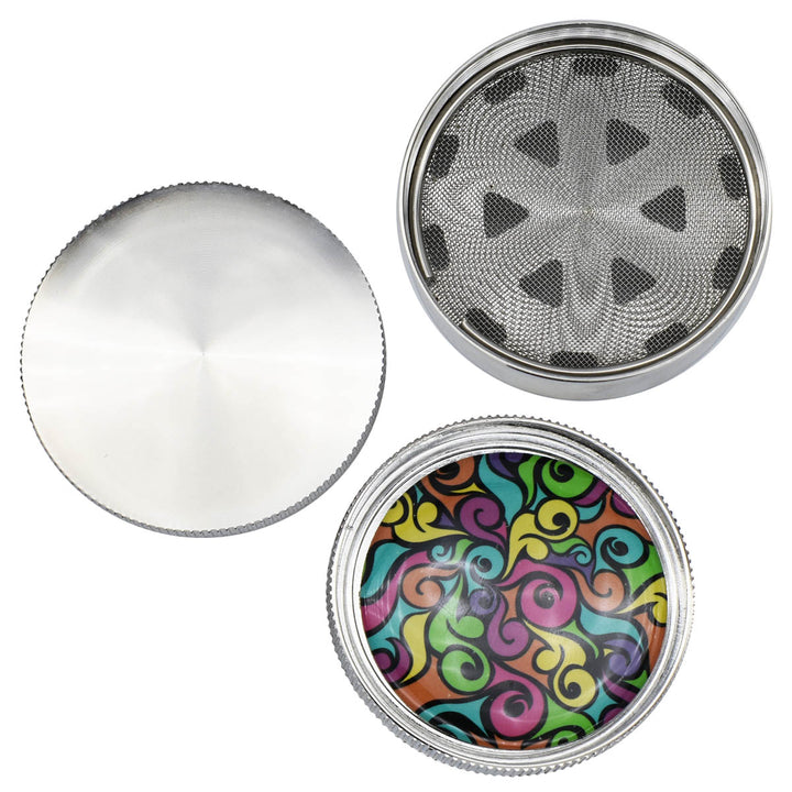 3-Piece Handheld Portable Metal Grinder Glass Pipes Vapebatt   