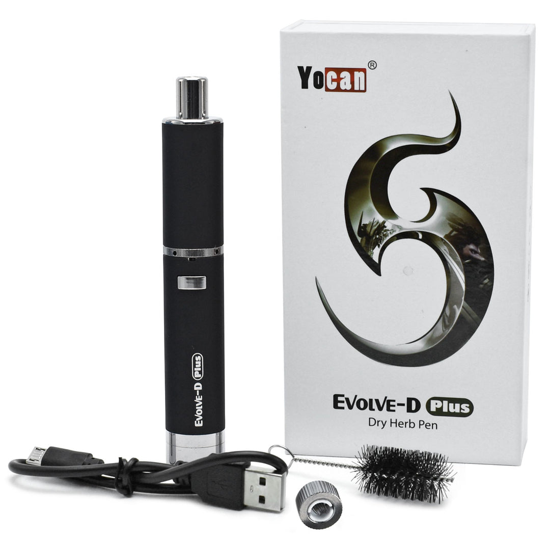 Yocan Evolve D Pen for Dry Herbs  Yocan BLACK  