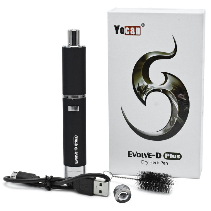 Yocan Evolve D Pen for Dry Herbs  Yocan BLACK  