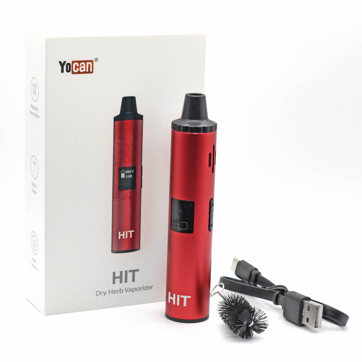 Yocan HIT Dry Herb Vaporizer Pen Battery  Yocan Red  